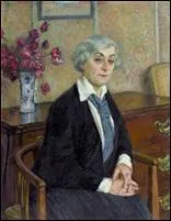 Quel peintre belge a représenté sa femme avec un bouquet de tulipes ?