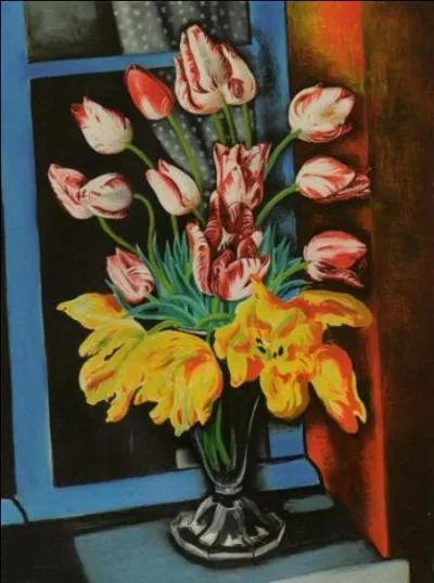 Qui a peint "Les tulipes" ?