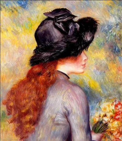 Qui a peint "Fillette au bouquet de tulipes" ?