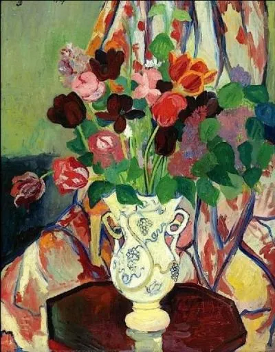 Qui a peint "Bouquet de tulipes" ?