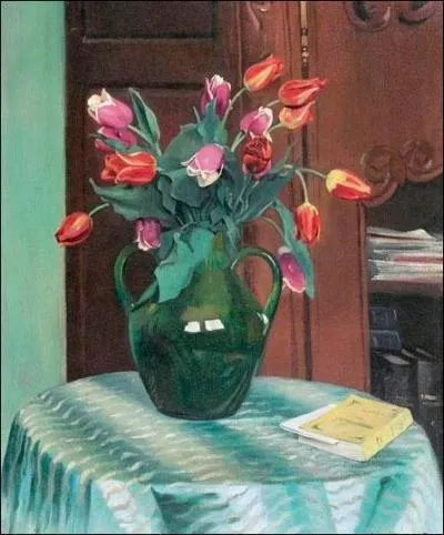 Qui a peint "Tulipes roses et rouges" ?