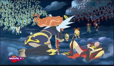 Grâce à qui la trêve entre les anges et les démons a-t-elle été rétablie et la comète du destin repartie bredouille ?