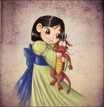 Adulte, cette adorable chinoise sauvera son peuple des Huns.