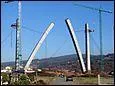 Le viaduc d'O Eixo en arc béton, long de 1224 mètres (LGV Madrid Saint-Jacques) a été construit en 2001 en Galice à :