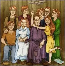 Comment s'appellent les enfants des Weasley dans l'ordre ?