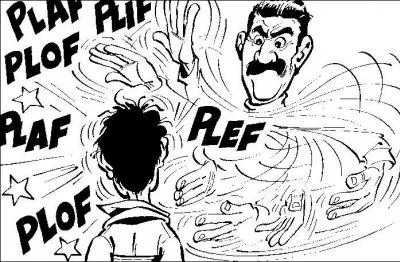 Que signifie se prendre une 'bouffe' ?