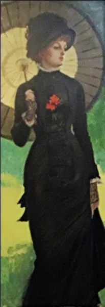 Qui a peint "La dame à l'ombrelle" ?