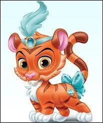 A qui appartient cet animal ? (elle a un tigre)