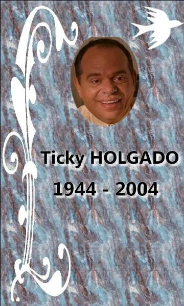 Quel était le métier de Ticky Holgado ?