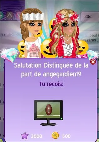 Combien coûte une salutation ?