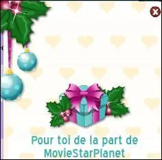 MSP nous donne des cadeaux en attendant Noël.