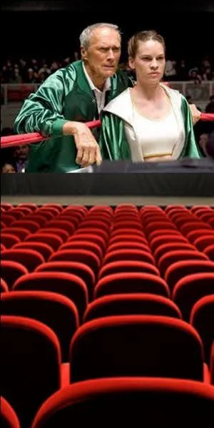 Dans le film "Million Dollar Baby", Frankie (Clint Eastwood) dirige une petite salle de boxe r&eacute;gionale avec son meilleur ami.