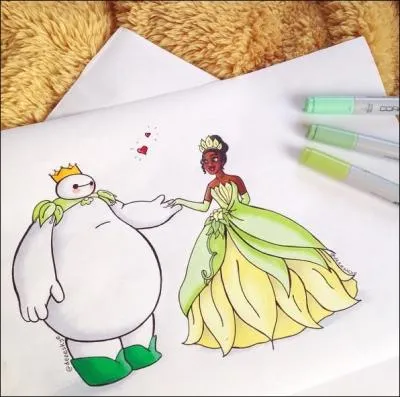 Vous ai-je déjà dit qu'il a été transformé en grenouille une fois ? Si, si, croyez-moi ! Il a été victime d'un mauvais sort que lui a jeté le docteur :