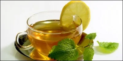 Dans une tisane, on met du :