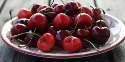 Les cerises sont :