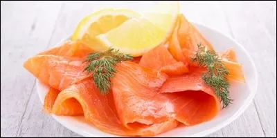 Du saumon fumé, c'est :