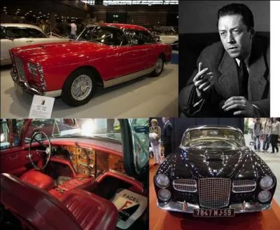 Ce prix Nobel de littérature est bien connu des étudiants. Il a écrit un livre sur une maladie mortelle et l'assimila au mal qu'est le nazisme. Il écrira, aussi, une tétralogie nommée « cycle de l'absurde ». Il sera victime d'un accident avec sa voiture de sport de conception et de fabrication française.
Quelle est cette voiture ?
Quelle est cette personne ?