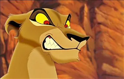 Cette lionne féroce s'appelle ...