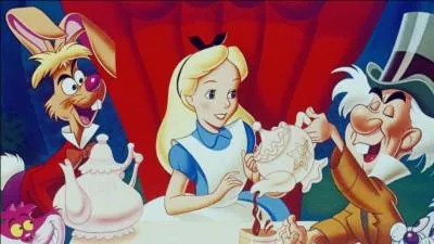 Quels personnages apparaissent dans "Alice au pays des merveilles" ?