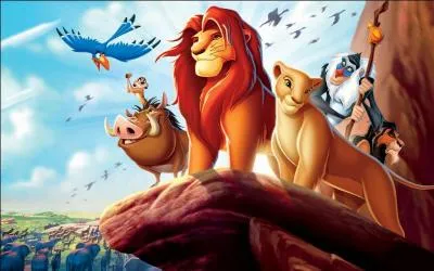Quels personnages apparaissent dans "Le Roi lion" ?