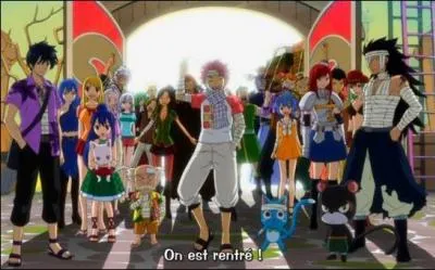 À quel arc des membres de Fairy Tail disparaissent-ils pendant 7 ans ?