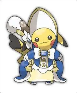 Le Pikachu Cosplayeur peut, grâce à ses habits, apprendre les capacités...