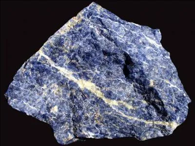 Ce minéral bleu est :