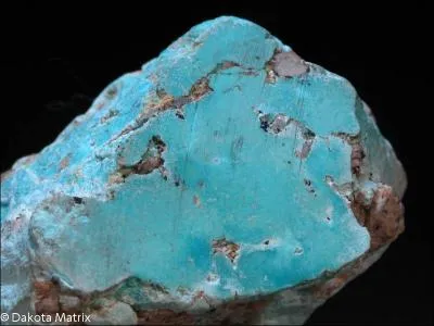 Cette turquoise d'Arizona est tout à fait :