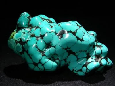 Cette turquoise de Chine est tout à fait :