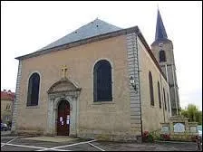 Voici l'église Saint-Vincent, à Faulquemont. Commune de Moselle, elle se trouve en région ...