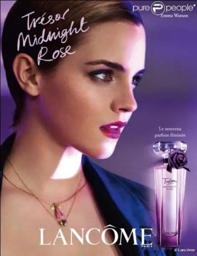 Pour faire des publicités et pour vendre, toutes les marques de cosmétiques engagent une personnalité connue. Cochez la réponse qui est fausse.