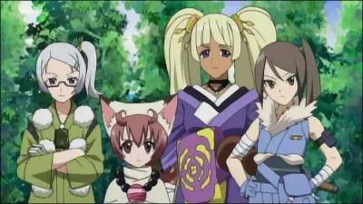 De quel manga vient ce personnage ? ( la fille aux cheveux blonds )