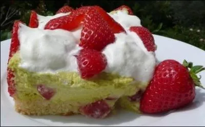 Pour de belles accordailles et un vrai envol en bouche : crème fouettée, pistaches et fraises. Cette variété porte le nom ailé de -----, mot espagnol.