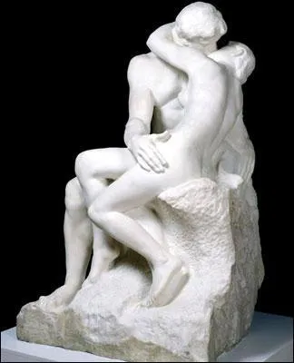 Quel sculpteur a créé 'Le baiser' ? (Celui de la photo)