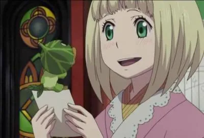 Je suis une exorciste manipulant les plantes et amie de Rin et Yukio. Qui suis-je ?