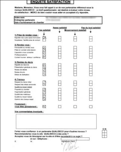 Les questionnaires de satisfaction que l'on trouve dans les magazines sont-ils considérés comme des quiz ?