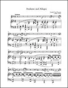 Que signifie le terme "andante" ?