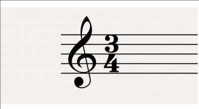 Quelle est la mesure correspondante ternaire de 3/4 ?