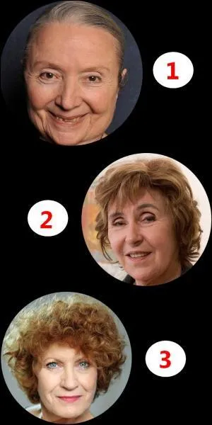 De ces trois femmes, laquelle n'est pas une actrice ?