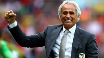 Qui est l'entraîneur de l'équipe d'Algérie en 2014 ?