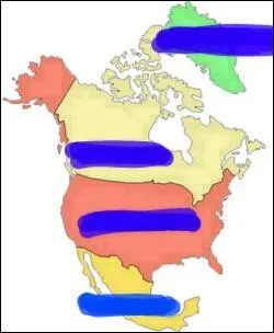 Quel pays n'est pas représenté sur cette carte ?