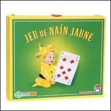 Au jeu du Nain Jaune, quelle carte représente le "Nain Jaune" justement ?
