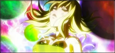 (Épisode 58) 
Lucy bat Angel grâce au sort surpuissant "Urano Metria". Comment l'a-t-elle connu ?