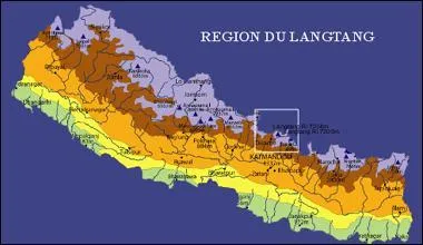Dans quel pays un terrible séisme, survenu le 25 avril dernier (2015), a-t-il eu pour conséquence de rayer de la carte le village touristique de Langtang ?