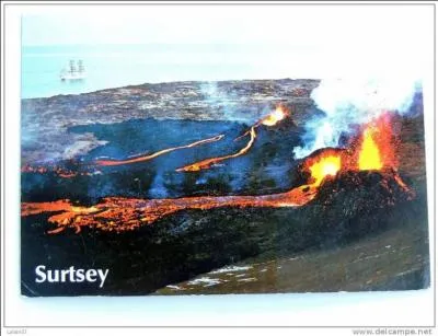 Après la glace, le feu. Cette carte postale vous apprendra que vos amis sont en voyage :