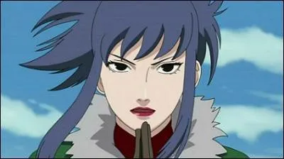 Je suis une kunoichi travaillant pour Orochimaru et manipulant le Shôton. Je suis :