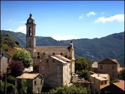 Village de l'arrondissement de Corte, Sermano se situe en région ...