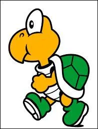 Cette sympathique tortue, connue pour être l'un des personnages de l'univers des jeux vidéo "Super Mario", porte le nom de :