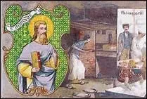 Cette fête, ----- à l'----- de Jean-Pierre Raffarin, se passe ----- du patron des boulangers.