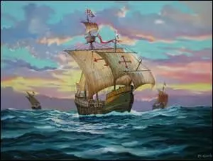 Quel nom portait le premier avion à réaction équipé de réacteurs disposés de chaque côté du fuselage ; cela évoque la conquête maritime.